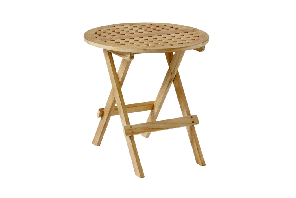 KRETA Minibord 50cm Teak Bord