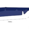 HAMMOCKTAK OLBIA 200x130cm Blå Hammockar