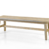 VIDOS Bänk 42x100cm Teak Bänkar & Bänkset