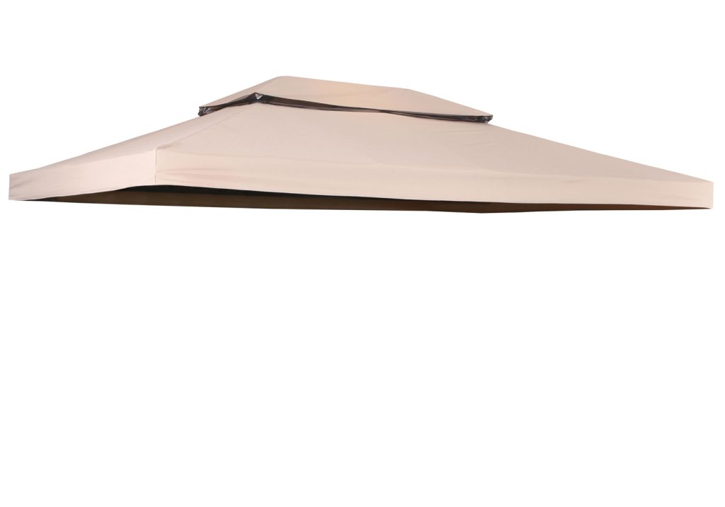 LUXOR Tak 3x4m Beige Paviljongtak & väggar