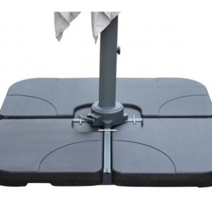 MARINA Parasollfotsvikt 4-pack Plast Black Week 2025