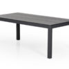 RODEZ Soffbord 130×65 H.50cm Svart/Grå Bord