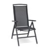 NYDALA Positionsstol Svart/Svart Aluminium Stolar