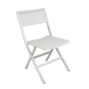 WILKIE Fällstol Light grey Aluminium Stolar