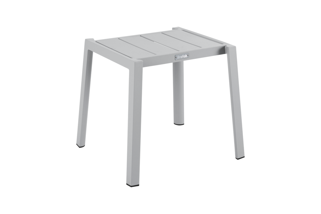 DELIA Sidobord 45x40cm H.39 Light grey Bord