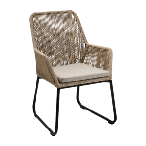 MIDWAY Karmstol Beige/Sand Konstrotting