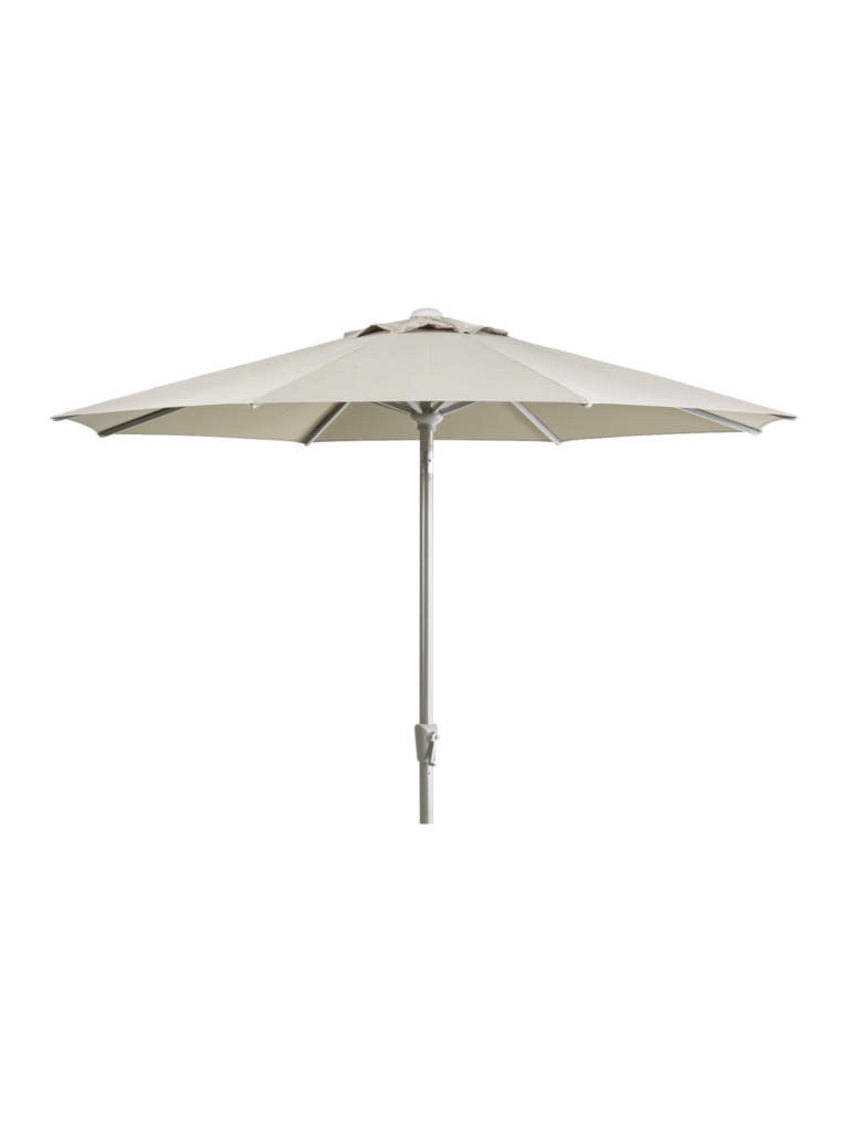 ABRIOLA Parasoll 2,7m Taupe Parasoller
