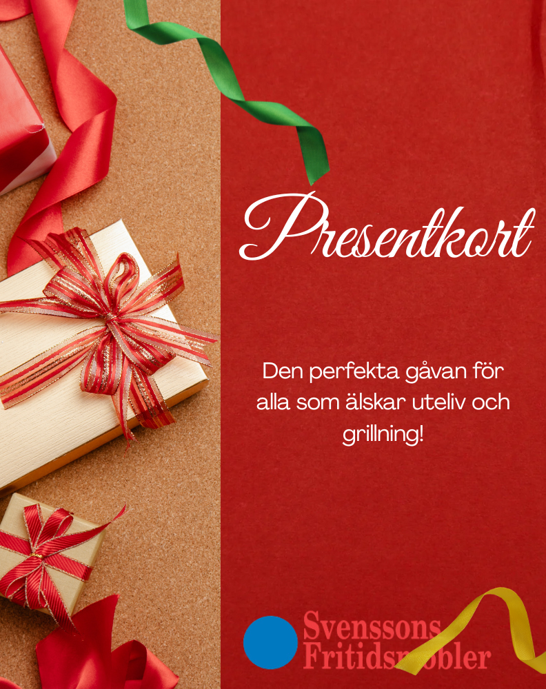 Presentkort från Svenssons Fritidsmöbler