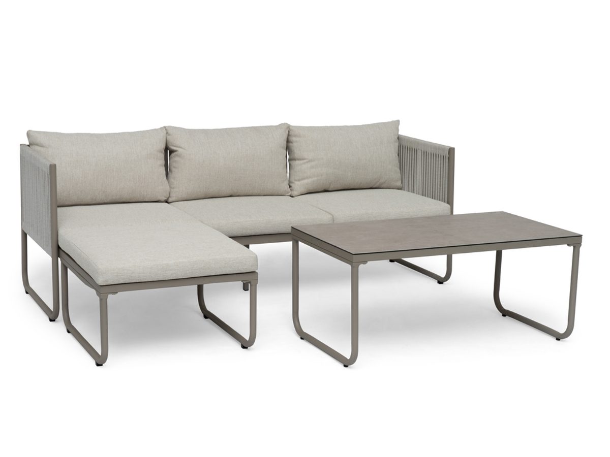 HAMNBORG Divansoffa Beige Soffgrupper HAMNBORG Divansoffa Beige Soffgrupper