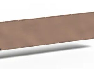 Balkongskärm 500x80cm Sand Parasoller