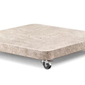 VENEZIA Parasollfot 90 kg Beige Polished Parasollfötter