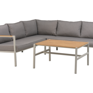 CAP Hörnsoffa Liten 214/214 D81cm Ljusgrå/Grå Soffgrupper