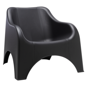 KUMO Loungefåtölj Svart Plast KUMO Loungefåtölj Svart Plast