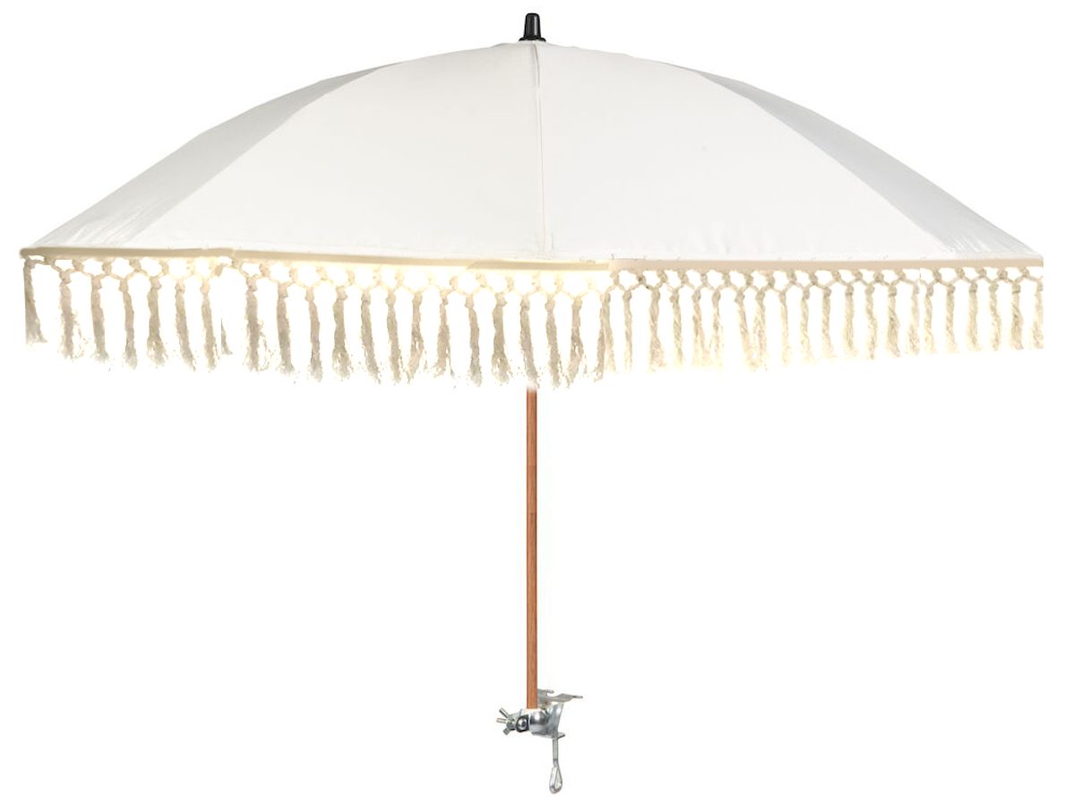 BALKONGPARASOLL 120cm Beige Solskydd & tillbehör