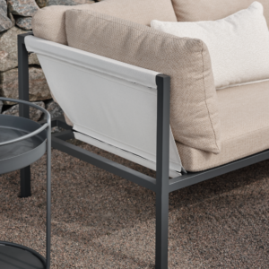 ALLIE Hörnsoffa Antracit/Barley Soffor