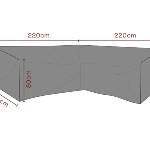 MÖBELSKYDD Hörnsoffa 220/220x90cm Andas Underhållsprodukter